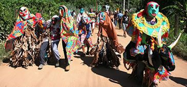 Roda D???Água faz seu tradicional Carnaval de Congo