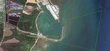 Novo traçado de poligonal de portos libera expansão de Portocel e Imetame