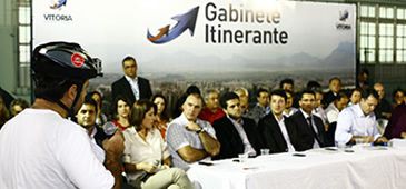 Gabinete Itinerante discute obras da Leitão da Silva e BRT