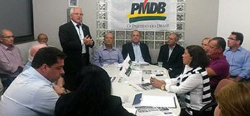 Paulo Hartung confirma à Executiva do PMDB sua candidatura ao governo