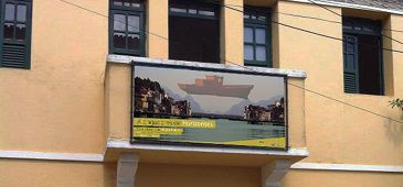 Piatan Lube abre instalação no Museu do Pescador, na Ilha das Caieiras