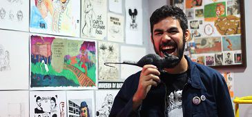 Alex Vieira: quadrinhos, arte punk & psicodelia será lançado nesta quinta