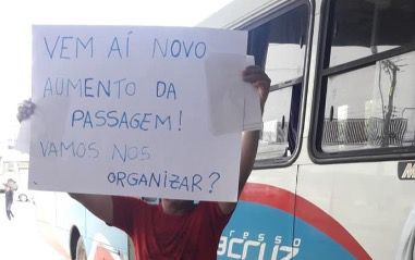 Moradores de Aracruz se mobilizam contra aumento da passagem de ônibus