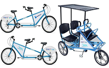 Prefeitura de VV apresenta bicicletas para portadores de necessidades especiais