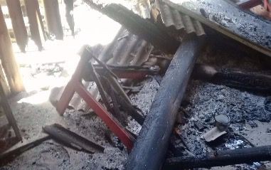 Quilombolas têm casa incendiada em Conceição da Barra