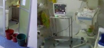 Chuva atinge UTI neonatal do Hospital Infantil de Vila Velha