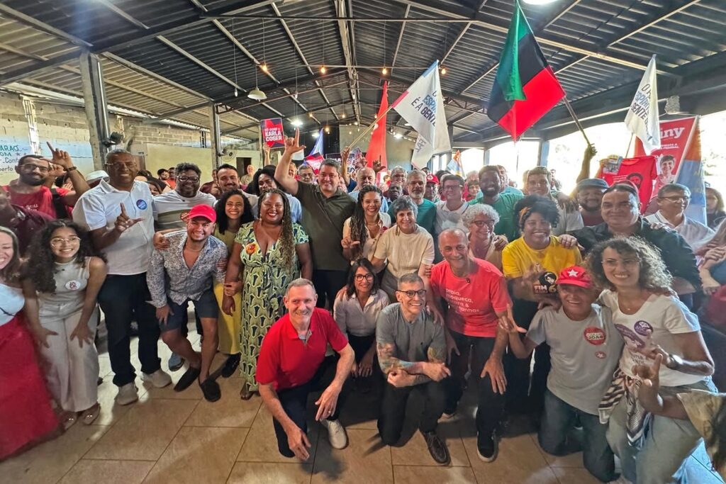 Lançamento das pré-candidaturas do “Time do Lula” em Cachoeiro de Itapemirim.